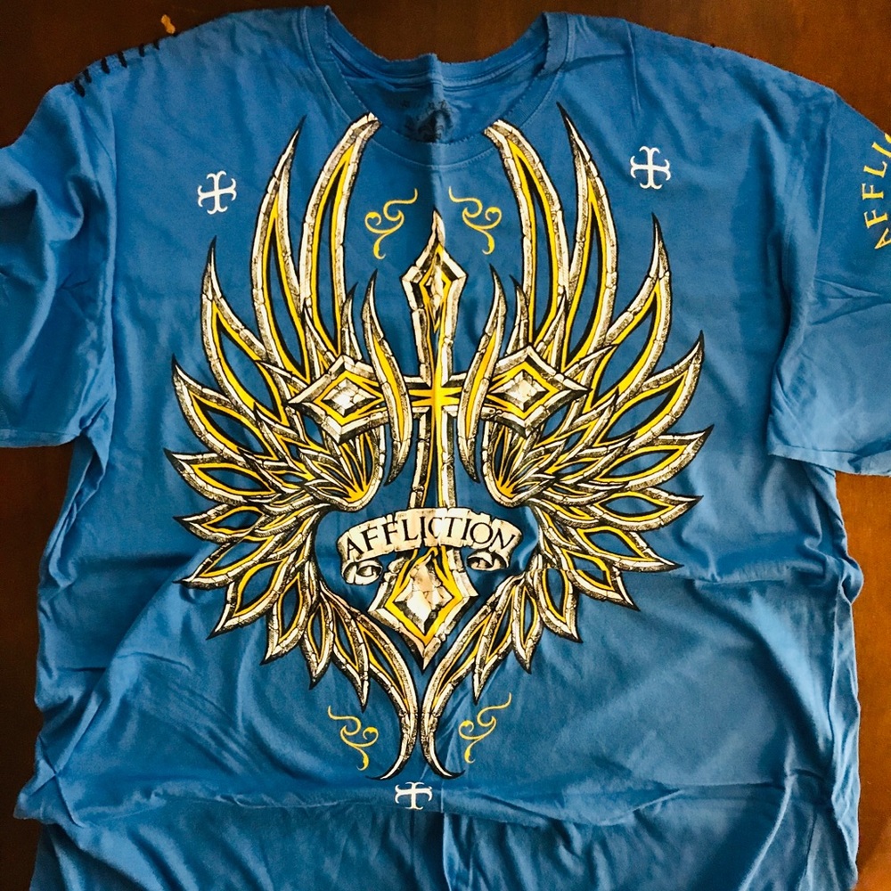Affliction graphic tee